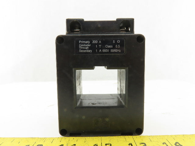 300A 5 Ohm Primary 1A Secondary 1 Pass Current Transformer Class 0.5
