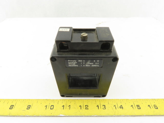 300A 5 Ohm Primary 1A Secondary 1 Pass Current Transformer Class 0.5