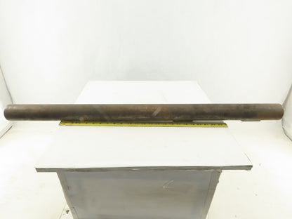 2-7/16" OD x 39" Long Steel Keyed Pulley Turbine Shaft