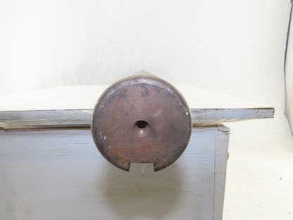 2-7/16" OD x 39" Long Steel Keyed Pulley Turbine Shaft