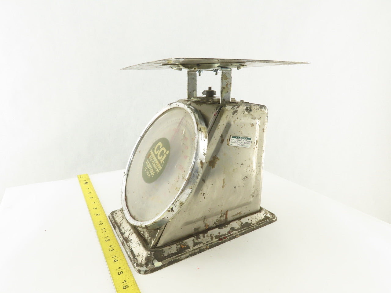 CCI Scale Company 5lb Dial Scale 2.2kG 1/2oz 10g Gradation Stainless Steel
