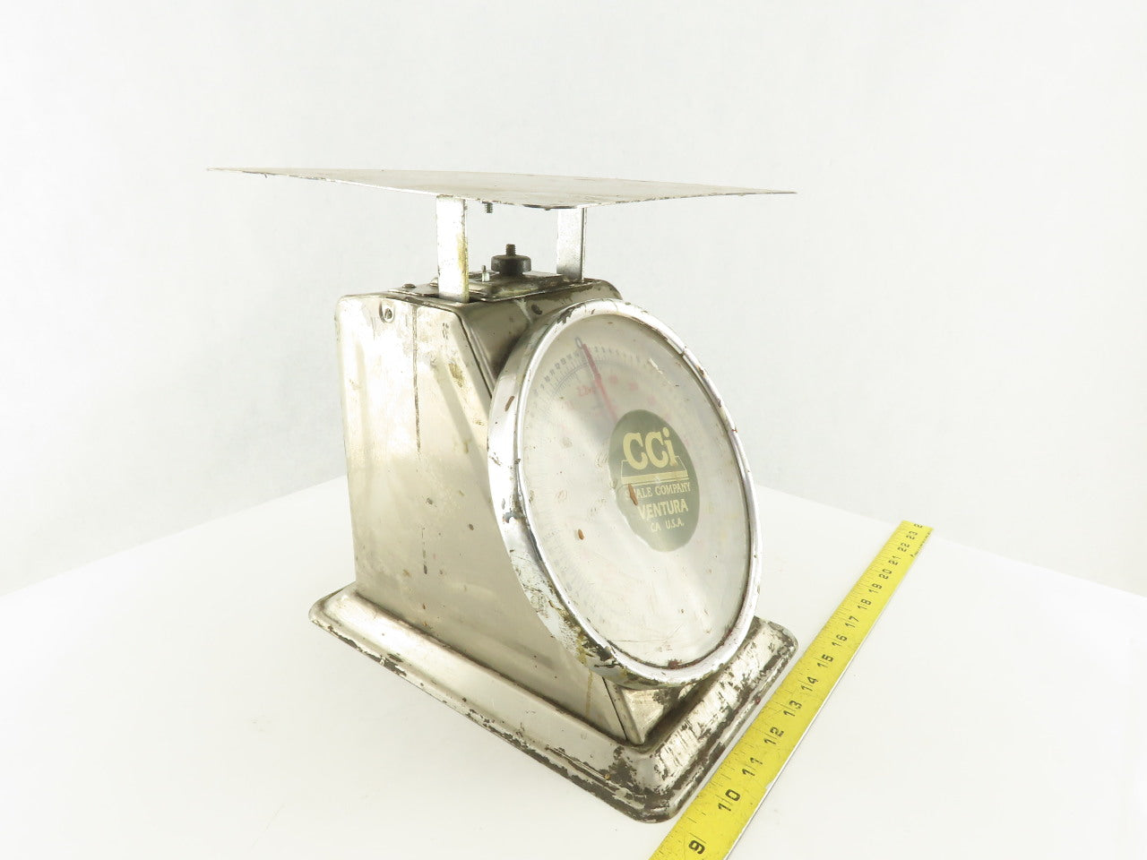 CCI Scale Company 5lb Dial Scale 2.2kG 1/2oz 10g Gradation Stainless Steel