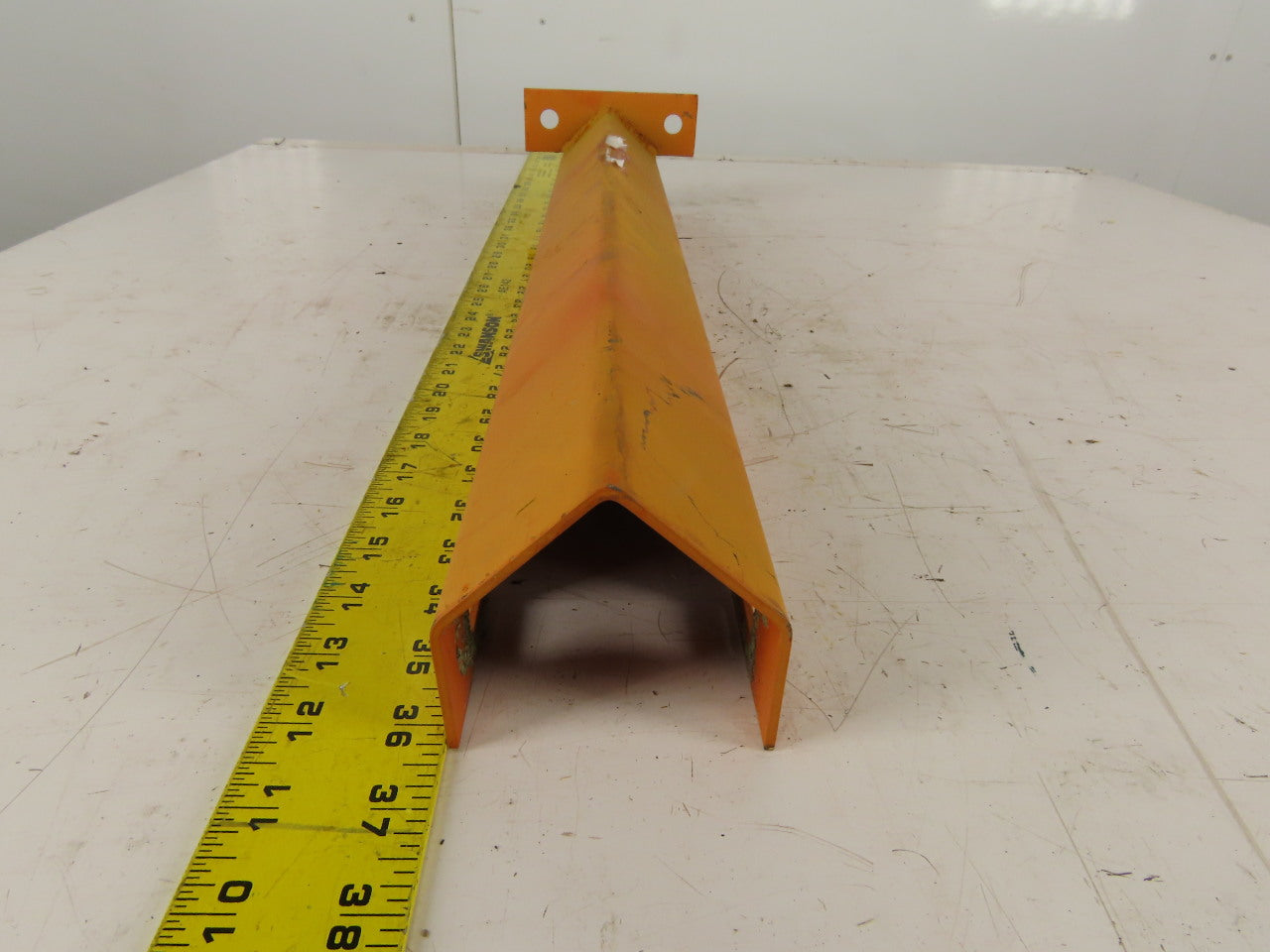 3" x 20" Floor Mount Pallet Rack Conveyor Leg Corner Guard Shield