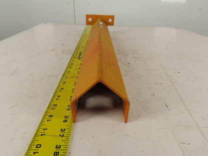 3" x 20" Floor Mount Pallet Rack Conveyor Leg Corner Guard Shield