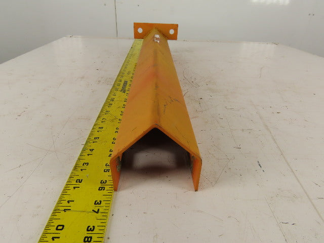 3" x 20" Floor Mount Pallet Rack Conveyor Leg Corner Guard Shield