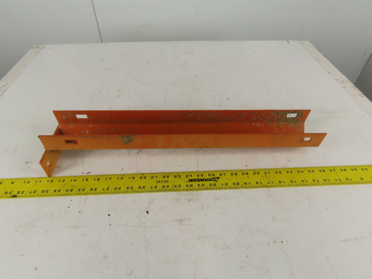 3" x 20" Floor Mount Pallet Rack Conveyor Leg Corner Guard Shield