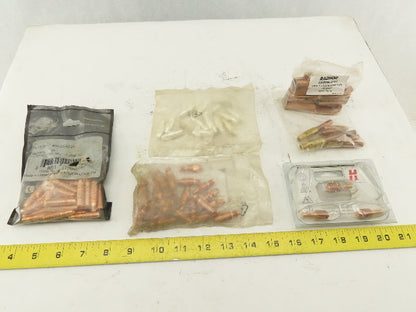Abicor Binzel Hypertherm Mixed Lot Robotic Welder Tips Diffusers 65+ Pieces