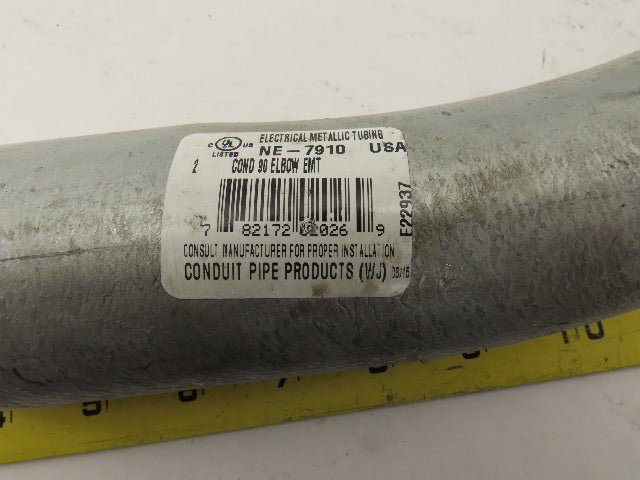NE-7910 2" Slip Galvanized Rigid Conduit EMT Elbow 90° Lot Of 5