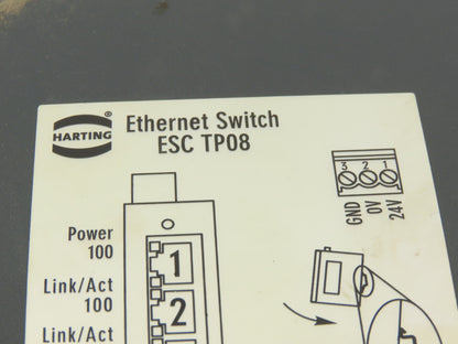 Harting ESC TP08 8 Port Ethernet Switch