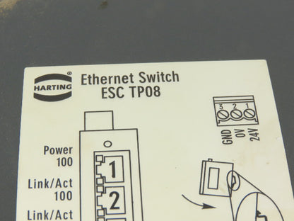 Harting ESC TP08 8 Port Ethernet Switch
