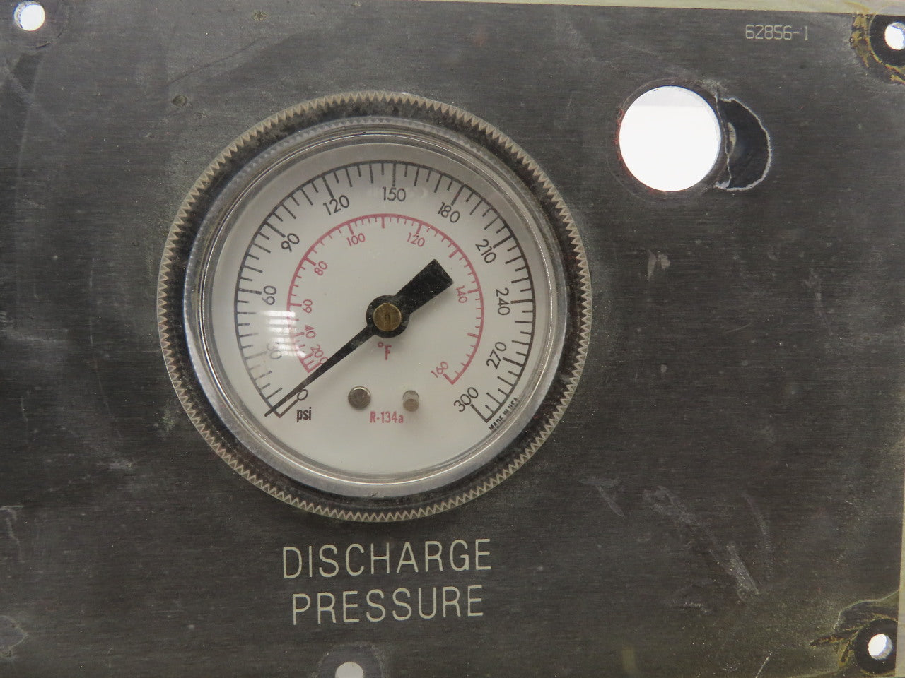R-134-a Pressure Temp Combo Gages Pressure Suction Monitor