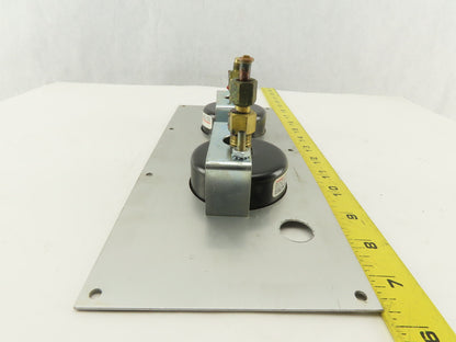 R-134-a Pressure Temp Combo Gages Pressure Suction Monitor