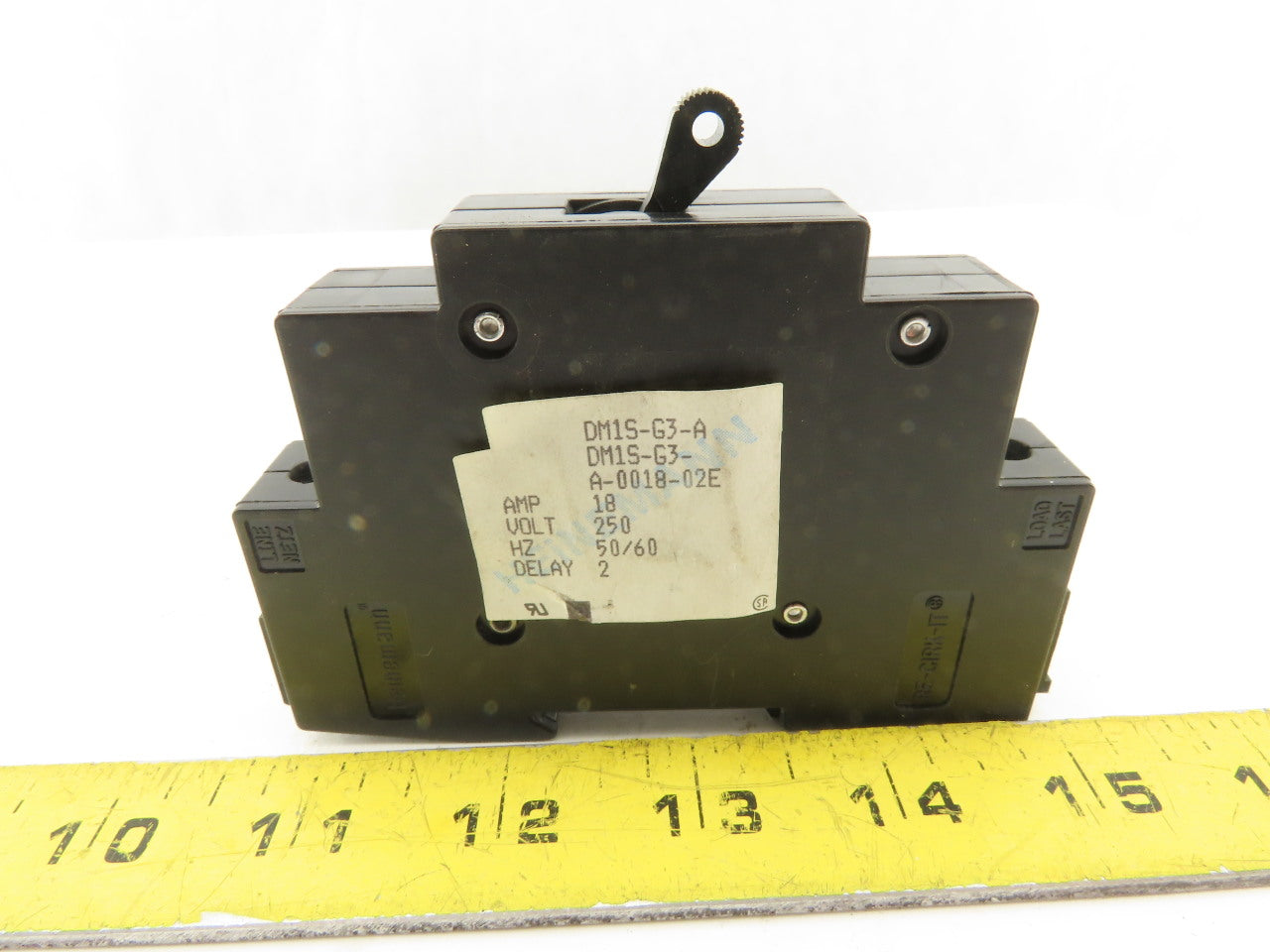 Heinemann DM1S-G3-A Re-Cirk-It 18 Amp 250V 50/60Hz Circuit Breaker