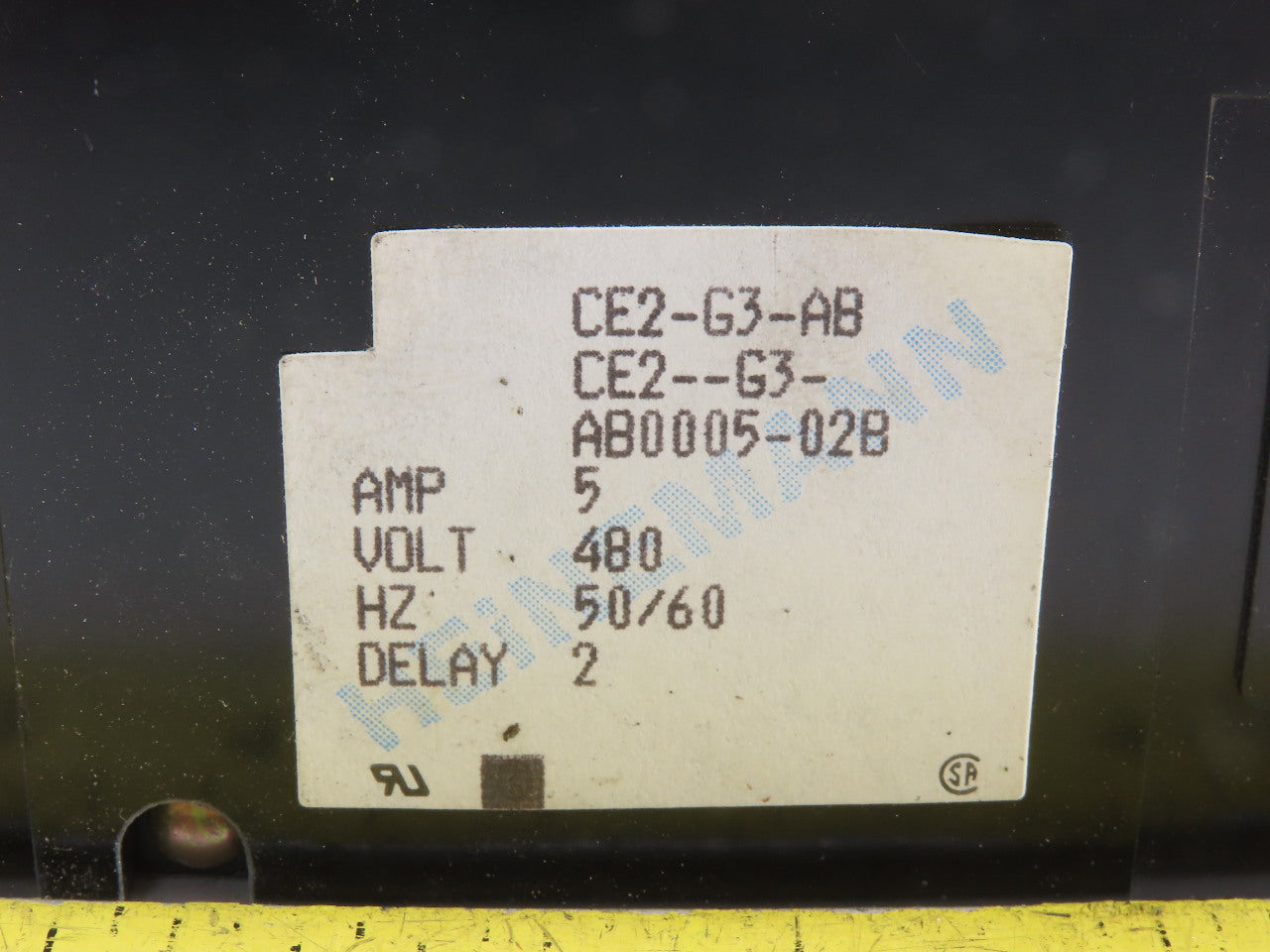 Heinemann CE2-G3-AB005-02B 5 Amp 480V 50/60Hz 2 Pole Circuit Breaker