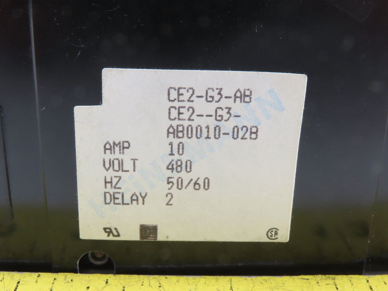 Heinemann CE2-G3-AB0010-02B 10 Amp 480V 50/60Hz 2 Pole Circuit Breaker