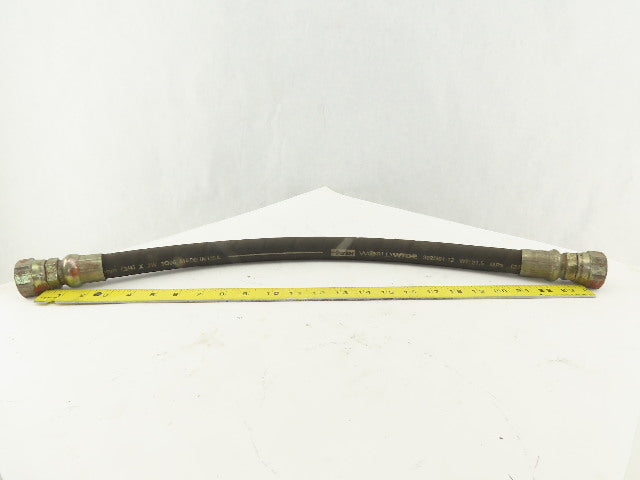 Parker 1" Hydraulic Hose Assembly -16 1"-11 Swivel Female 27-1/2"