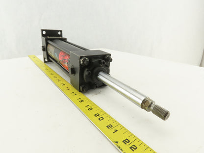 Ortman 2" Bore 6" Double Ended Stroke Pneumatic Double Acting Air Cylinder