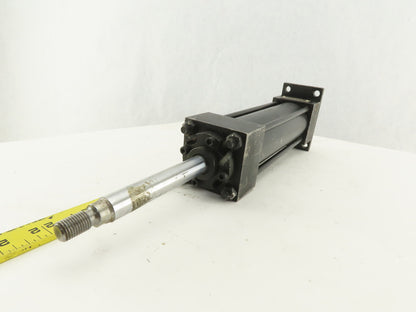 Ortman 2" Bore 6" Double Ended Stroke Pneumatic Double Acting Air Cylinder