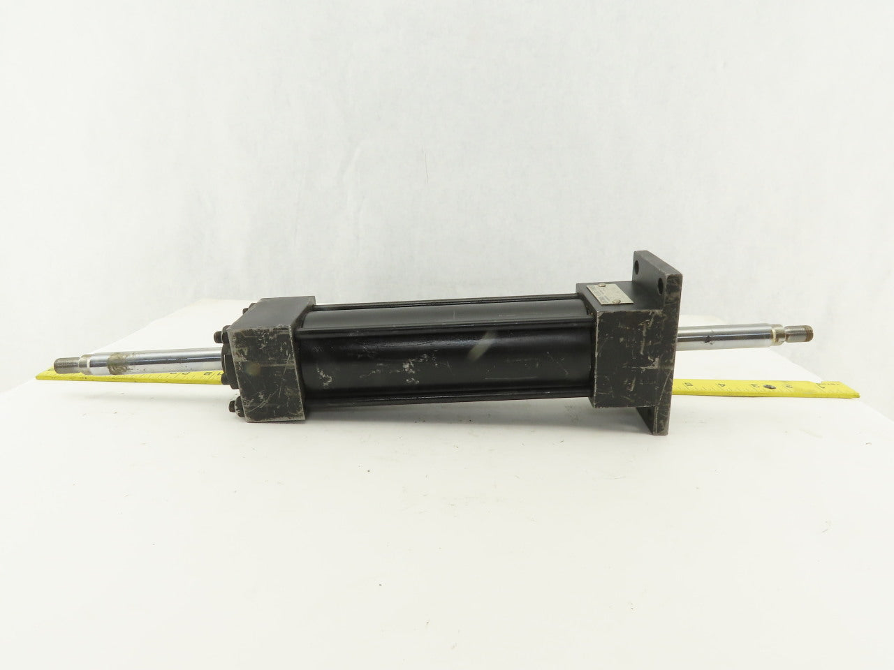 Ortman 2" Bore 6" Double Ended Stroke Pneumatic Double Acting Air Cylinder