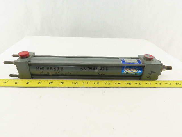 Miller 1-1/2" Bore 9-1/2" Stroke Pneumatic Cylinder 250 PSI