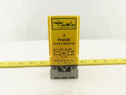 Time Mark A258B Power Monitor W/Base 380-480V 15A 60HZ