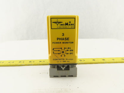 Time Mark A258B Power Monitor W/Base 380-480V 15A 60HZ