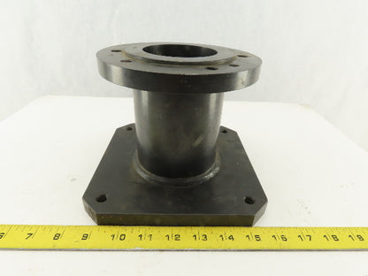 3" Pipe x 6-1/2" OD Raised Face Flange To C-Face Motor Coupling