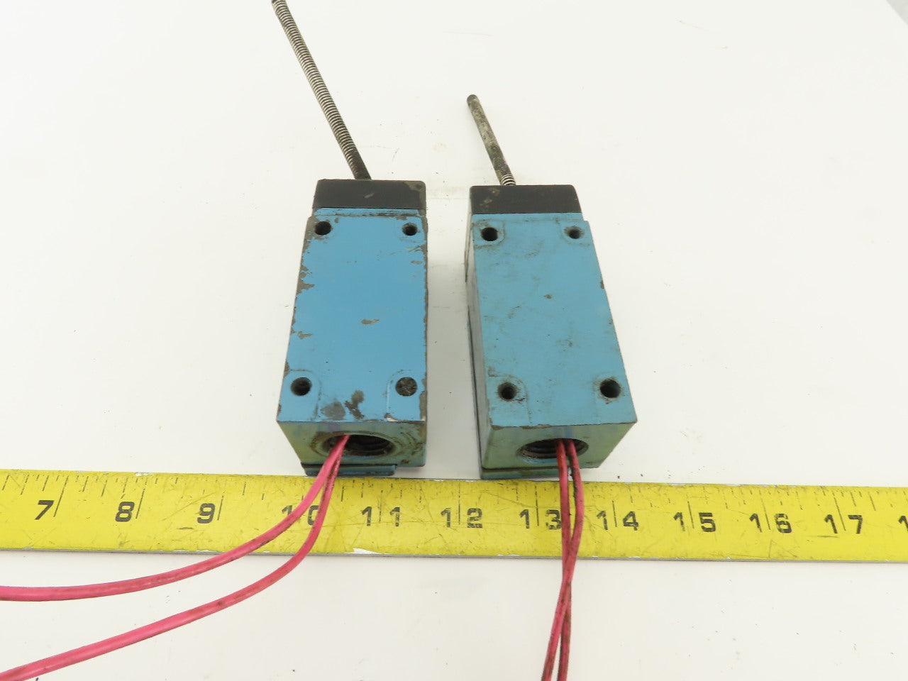 Honeywell LSK3K-8C Micro Switch Heavy Duty Limit Switch Wobble Stick lot of 2