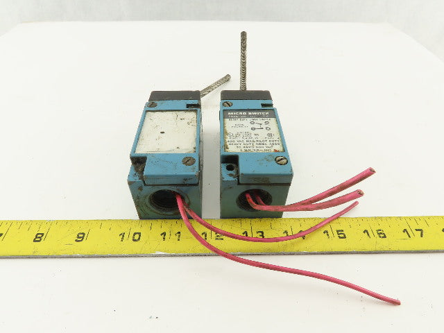 Honeywell LSK3K-8C Micro Switch Heavy Duty Limit Switch Wobble Stick lot of 2