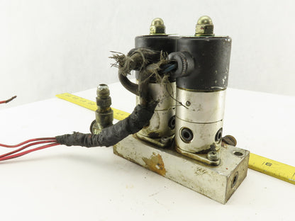 CKD MPAM-02-47 Double Solenoid Valve 100V