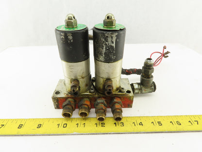 CKD MPAM-02-47 Double Solenoid Valve 100V