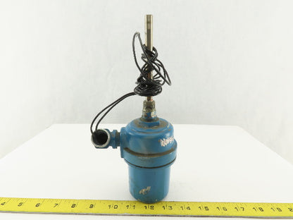 Burling B-IC 125-480V Temperature Controller 600°F MAX 275°F Set 4" Probe