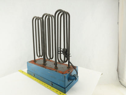 2500 Watt 266V Each 3 Pass 3 Heating Element Bank Terminal Box
