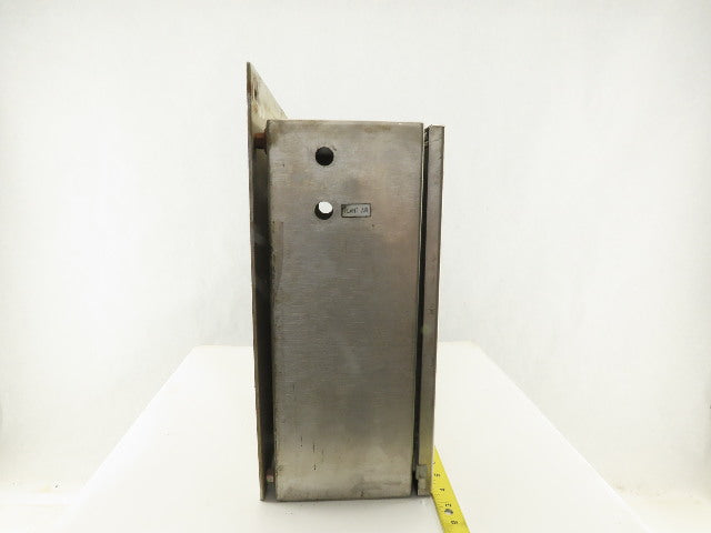 Hoffman C-SD20166SS Electrical Enclosure Stainless Steel 20"x16"x6"W/Back Plate