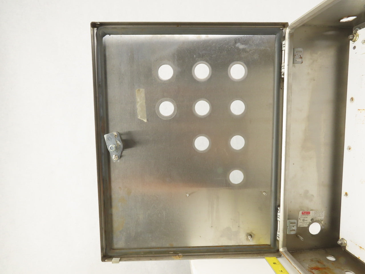 Hoffman C-SD20166SS Electrical Enclosure Stainless Steel 20"x16"x6"W/Back Plate