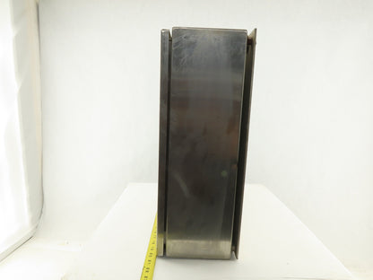 Hoffman C-SD20166SS Electrical Enclosure Stainless Steel 20"x16"x6"W/Back Plate