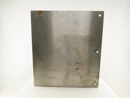 Hoffman C-SD20166SS Electrical Enclosure Stainless Steel 20"x16"x6"W/Back Plate