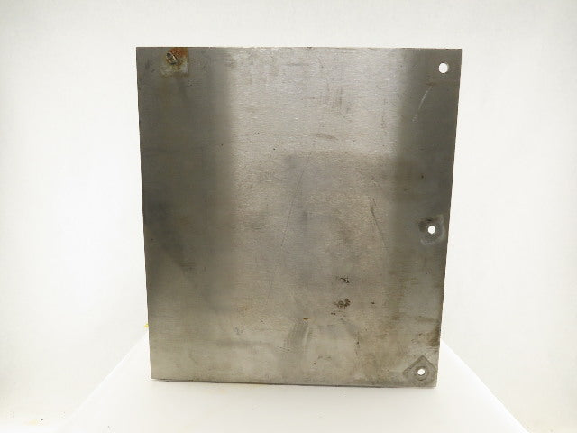 Hoffman C-SD20166SS Electrical Enclosure Stainless Steel 20"x16"x6"W/Back Plate