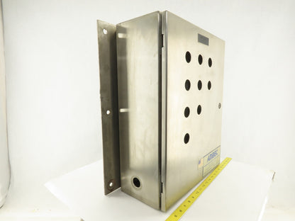 Hoffman C-SD20166SS Electrical Enclosure Stainless Steel 20"x16"x6"W/Back Plate