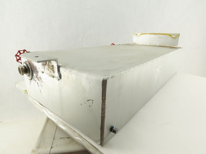 24" Tall x 5" Wide 11-1/2" Long 6 Gallon Liquid Reservoir Level Gage 3/4" NPT