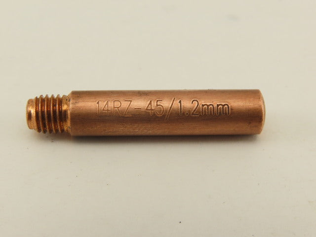 Tweco 14RZ-45 1.2mm Wire Welding Torch Contact Tip Lot Of 12