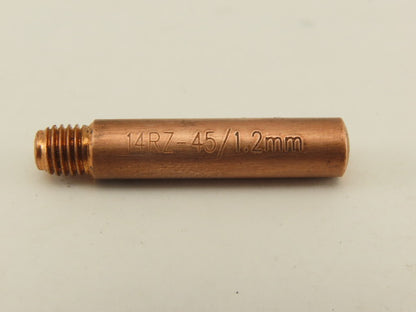 Tweco 14RZ-45 1.2mm Wire Welding Torch Contact Tip Lot Of 12