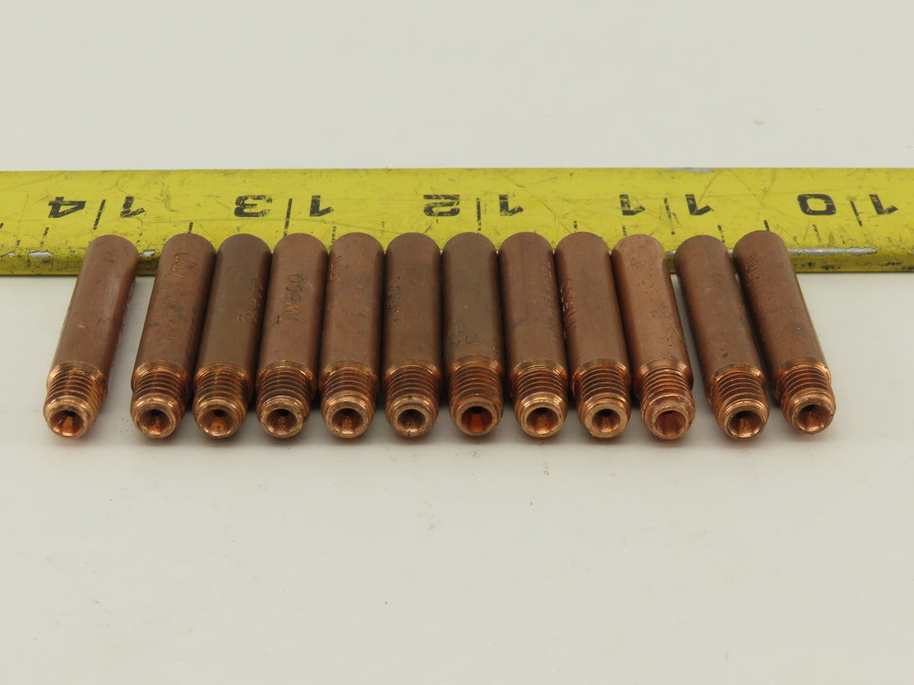 Tweco 14RZ-45 1.2mm Wire Welding Torch Contact Tip Lot Of 12