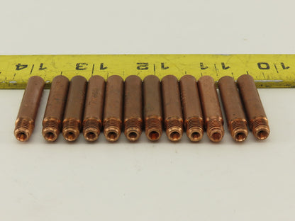 Tweco 14RZ-45 1.2mm Wire Welding Torch Contact Tip Lot Of 12