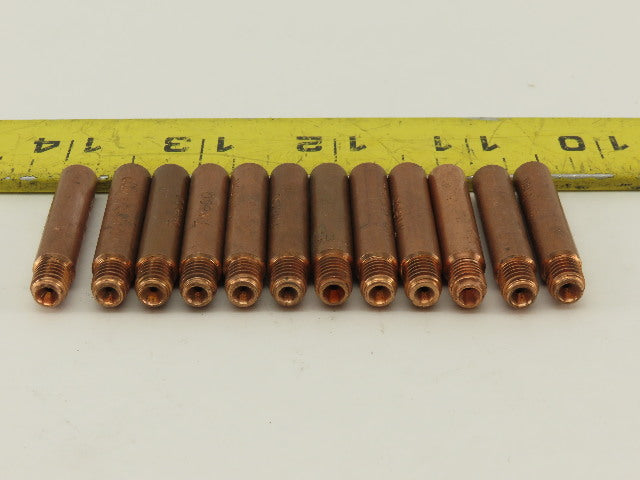 Tweco 14RZ-45 1.2mm Wire Welding Torch Contact Tip Lot Of 12