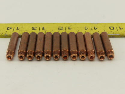Tweco 14RZ-45 1.2mm Wire Welding Torch Contact Tip Lot Of 12