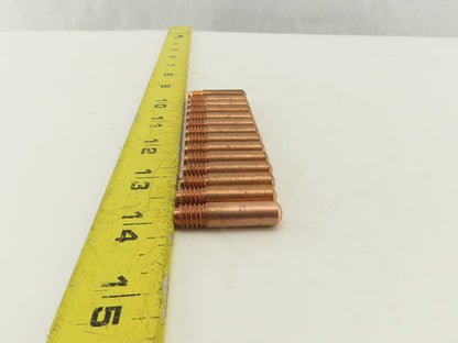 .052 Robotic Welder Torch Contact Tip Lot Of 14