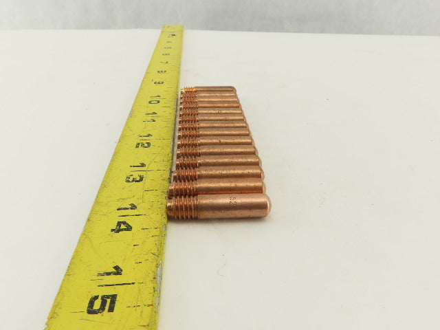 .052 Robotic Welder Torch Contact Tip Lot Of 14
