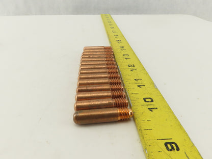 .052 Robotic Welder Torch Contact Tip Lot Of 14