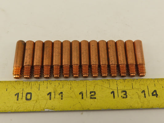 .052 Robotic Welder Torch Contact Tip Lot Of 14